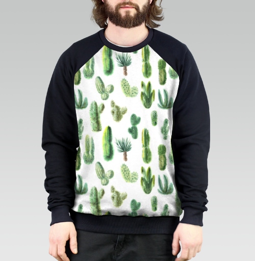 Фотография футболки Зеленые кактусы