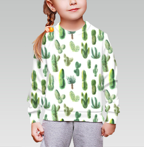 Фотография футболки Зеленые кактусы