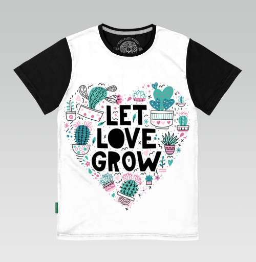Фотография футболки Пусть любовь растет
