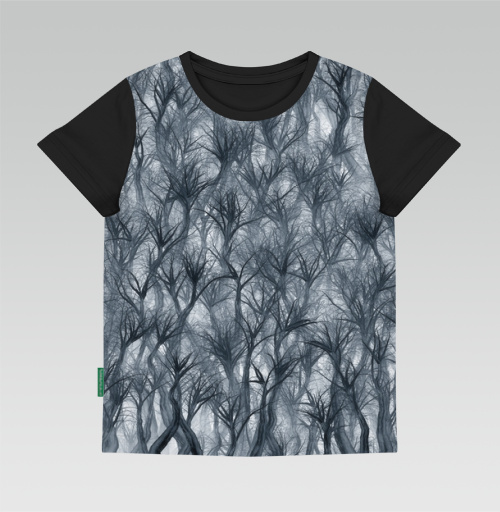 Фотография футболки Туманный лес