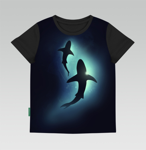 Фотография футболки Черные акулы