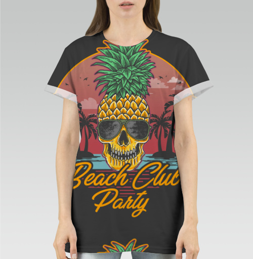Фотография футболки Пляжная вечеринка