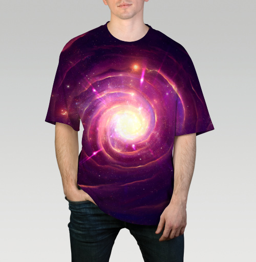 Фотография футболки Движение света звезд