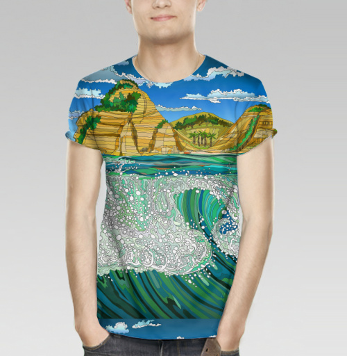 Фотография футболки Серф но острове ломбок