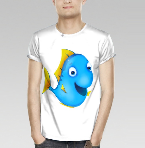 Фотография футболки Веселая рыба