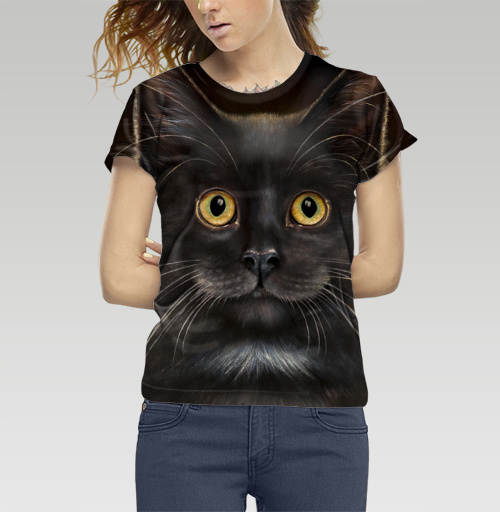 Фотография футболки Желтоглазый кот