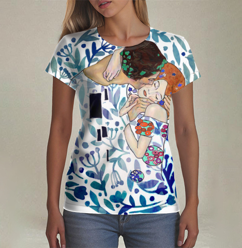 Фотография футболки Цветочный поцелуй