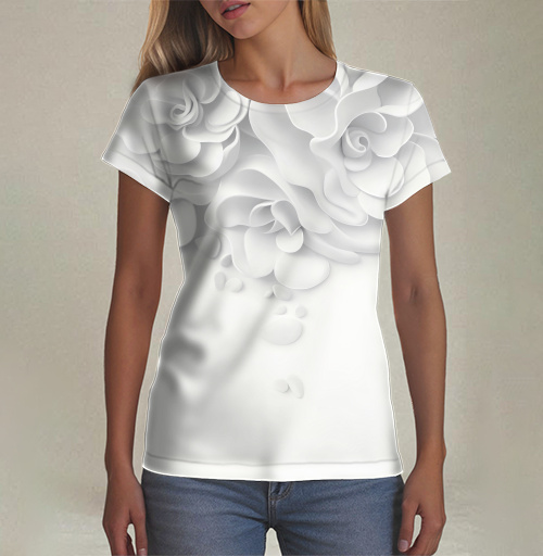 Фотография футболки Бесцветные