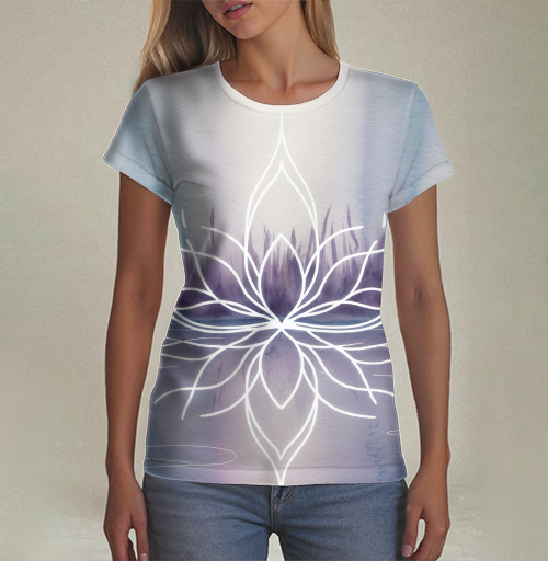 Фотография футболки Гармоничное отражение