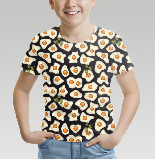 Фотография футболки Яичница с петрушкой