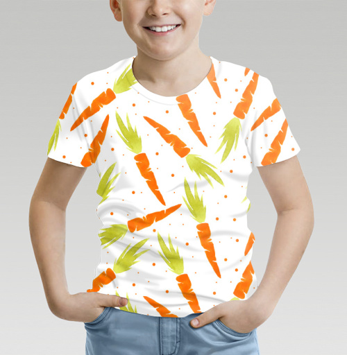 Фотография футболки Морковный микс