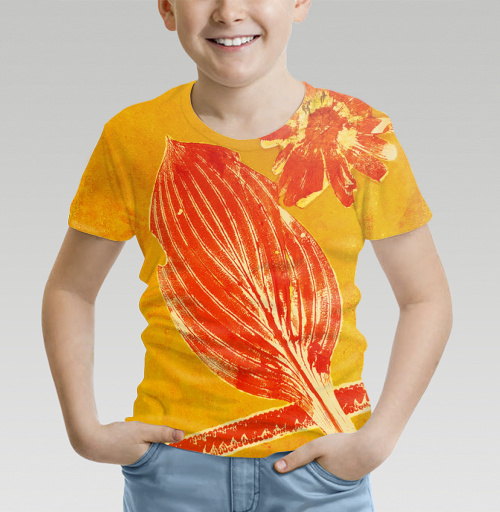 Детская футболка 3D с рисунком Сохранить солнце 159282, размер 2-3года (98) &mdash; 10лет (146) - купить в интернет-магазине Мэриджейн в Москве и СПБ