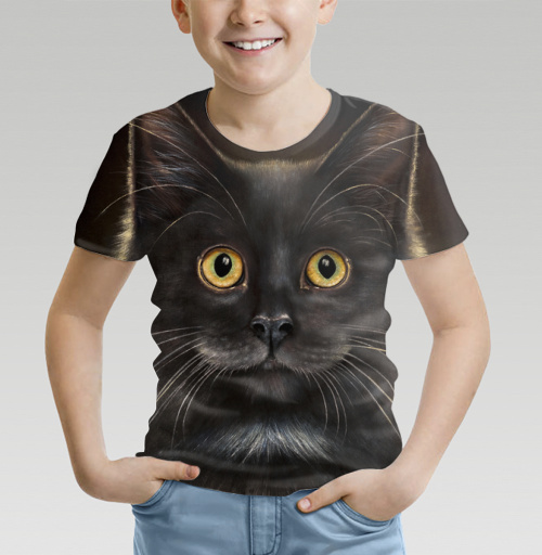 Фотография футболки Желтоглазый кот