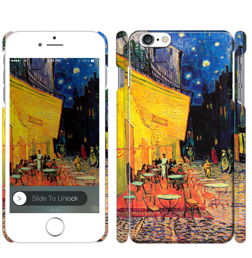Чехол на iPhone Ночная террасса кафе. Ван Гог - купить в интернет-магазине Мэриджейн в Москве и СПБ