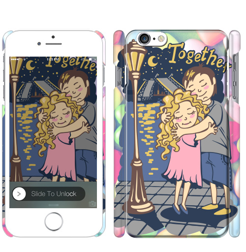 Чехол на iPhone Together - купить в интернет-магазине Мэриджейн в Москве и СПБ