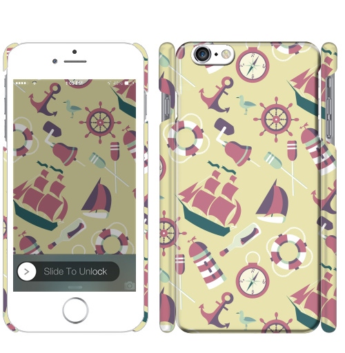 Чехол на iPhone МОРСКИЕ ПУТЕШЕСТВИЯ - купить в интернет-магазине Мэриджейн в Москве и СПБ