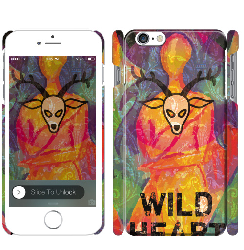 Чехол на iPhone Wild heart - купить в интернет-магазине Мэриджейн в Москве и СПБ