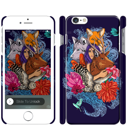 Чехол на iPhone Dear deer - купить в интернет-магазине Мэриджейн в Москве и СПБ
