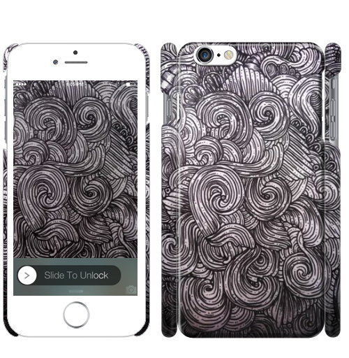 Чехол глянцевый для iPhone 8 Черное море  - купить в интернет-магазине Мэриджейн в Москве и СПБ