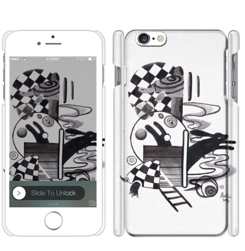 Чехол глянцевый для iPhone 8 Сказка о черепахе и зайце - купить в интернет-магазине Мэриджейн в Москве и СПБ