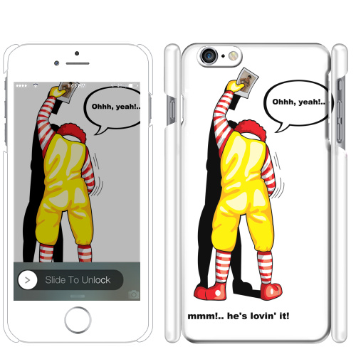 Чехол глянцевый для iPhone 8 Весело & Густо! - купить в интернет-магазине Мэриджейн в Москве и СПБ