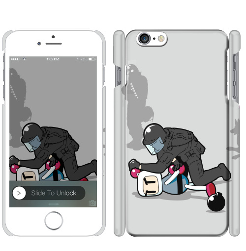 Чехол глянцевый для iPhone 8 Counter Terrorist win - купить в интернет-магазине Мэриджейн в Москве и СПБ