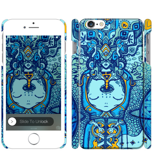 Чехол глянцевый для iPhone 8 Анахата - купить в интернет-магазине Мэриджейн в Москве и СПБ