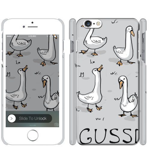 Чехол глянцевый для iPhone 8 GUSSI - купить в интернет-магазине Мэриджейн в Москве и СПБ