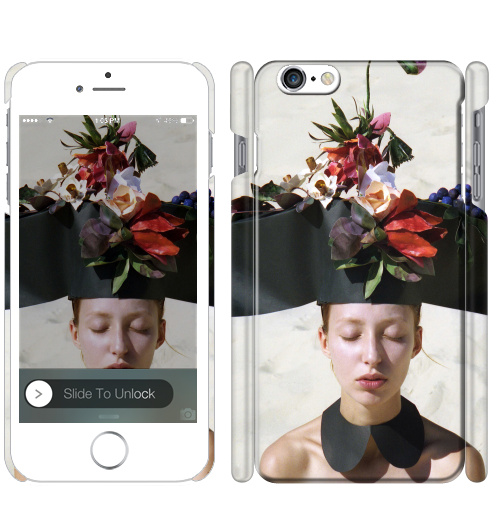 Чехол глянцевый для iPhone 8 Цветочница - купить в интернет-магазине Мэриджейн в Москве и СПБ
