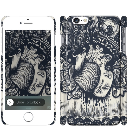 Чехол глянцевый для iPhone 8 Крылатое Сердце - купить в интернет-магазине Мэриджейн в Москве и СПБ