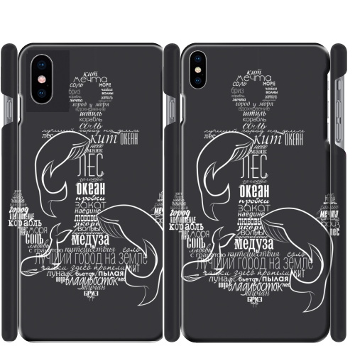 Чехол глянцевые для iPhone X Якорь - купить в интернет-магазине Мэриджейн в Москве и СПБ