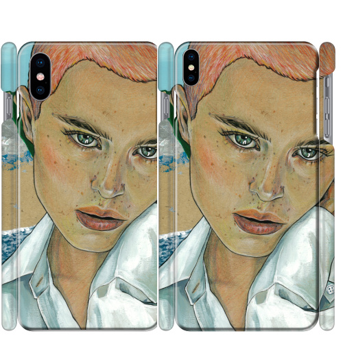 Чехол глянцевые для iPhone X Морская - купить в интернет-магазине Мэриджейн в Москве и СПБ