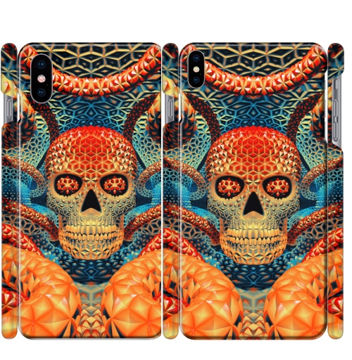 Чехол глянцевые для iPhone X Бдд  - оранж - купить в интернет-магазине Мэриджейн в Москве и СПБ