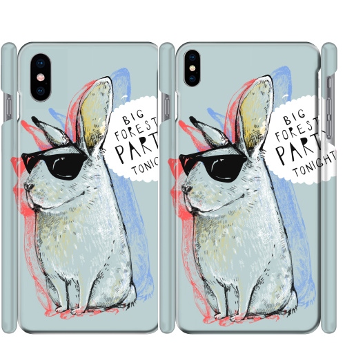 Чехол глянцевые для iPhone X Кроль - купить в интернет-магазине Мэриджейн в Москве и СПБ