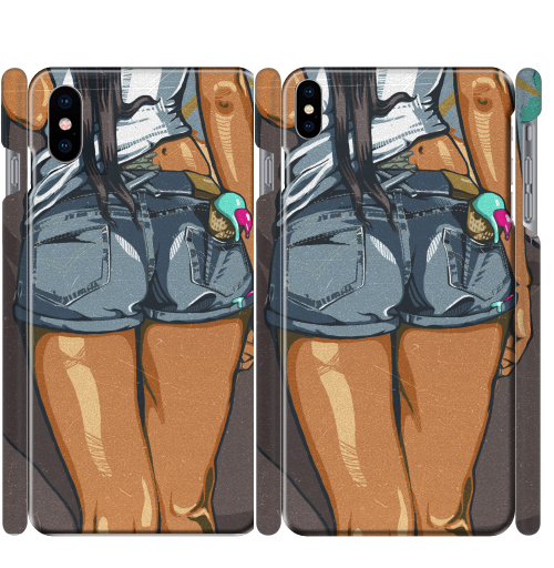 Чехол глянцевые для iPhone X Дрянь - купить в интернет-магазине Мэриджейн в Москве и СПБ