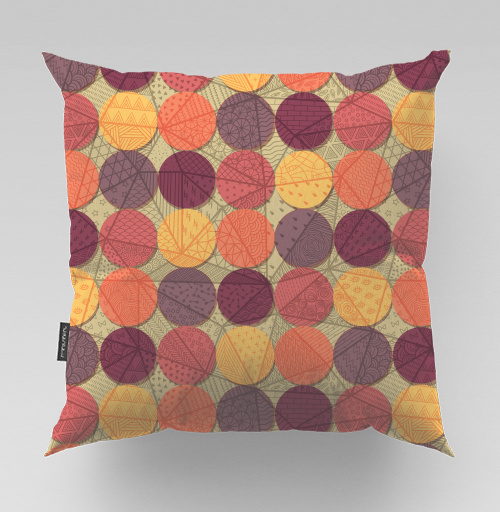 Фотография футболки Узор с кругами