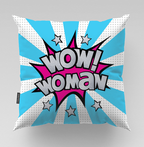 Фотография футболки WOW! woman — сила женской энергии ярко и смело
