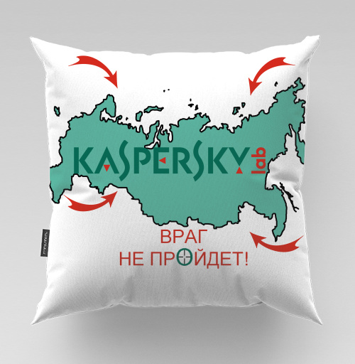 Фотография футболки Защитный образ Kaspersky Lab – цифровая крепость России