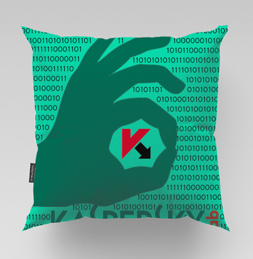 Фотография футболки Надёжность Kaspersky в цифровом пространстве