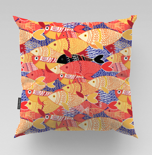 Фотография футболки Стаи рыб