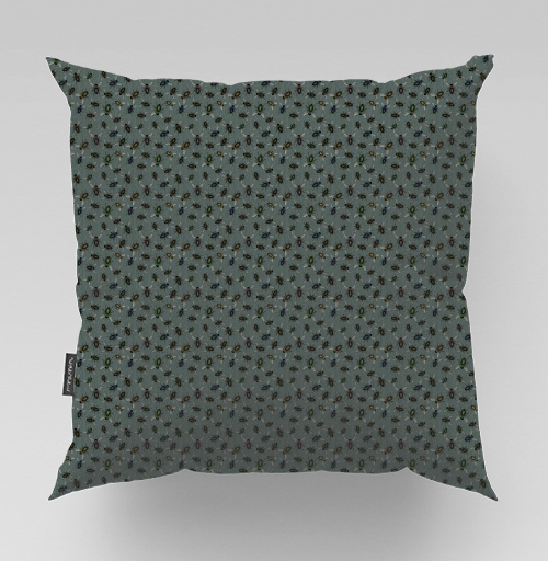 Фотография футболки Реалистичный паттерн насекомых Realistic insect pattern Узор мухи жуки