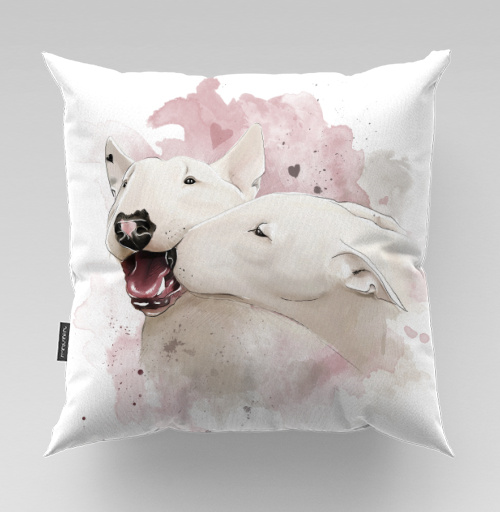 Фотография футболки Влюбленные бультерьеры