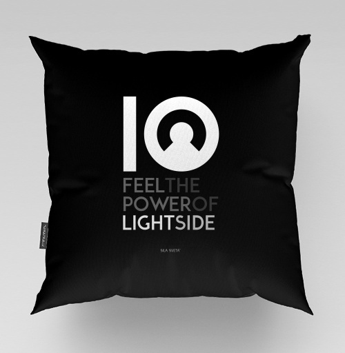 Фотография футболки FEEL THE POWER OF LIGHT SIDE / ПОЧУВСТВУЙ СИЛУ СВЕТЛОЙ СТОРОНЫ
