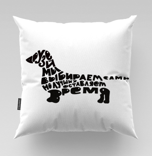 Фотография футболки Друзей мы выбираем сами, но лучших оставляет время