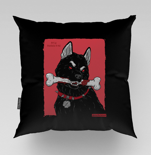 Фотография футболки Черный пёс