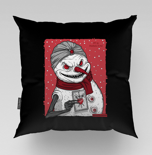 Фотография футболки Снеговик-предсказатель