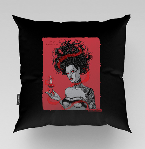 Фотография футболки Темная ведьма с зельем