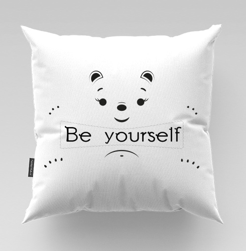 Фотография футболки Будь Самим Собой Медвежонок с Надписью Be Yourself