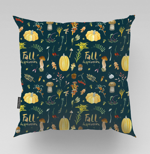 Фотография футболки Осеннее вдохновение и тыквы