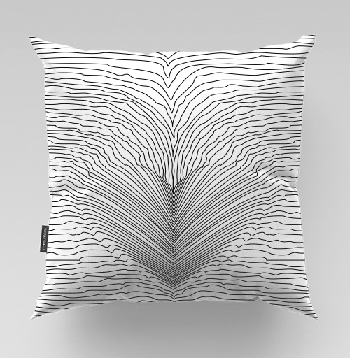 Фотография футболки Ироничный арт с жестом в стиле Joy Division